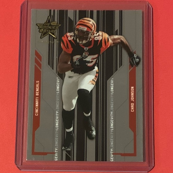 Chad Johnson #80 2005 Donruss Playoff [Rookies & Stars] Football Trading Card - Picture 1 of 2